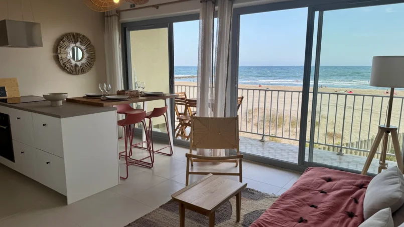 Plage mare nostrum carnon, vue 10