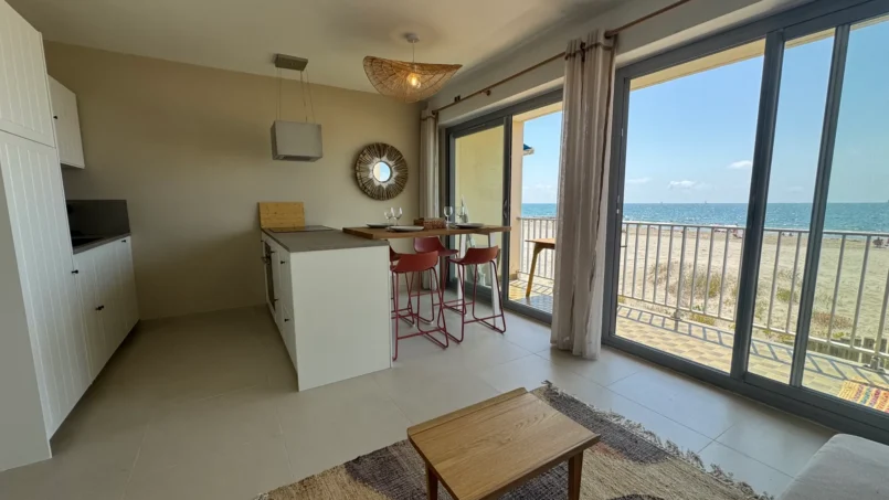 Plage mare nostrum carnon, vue 14